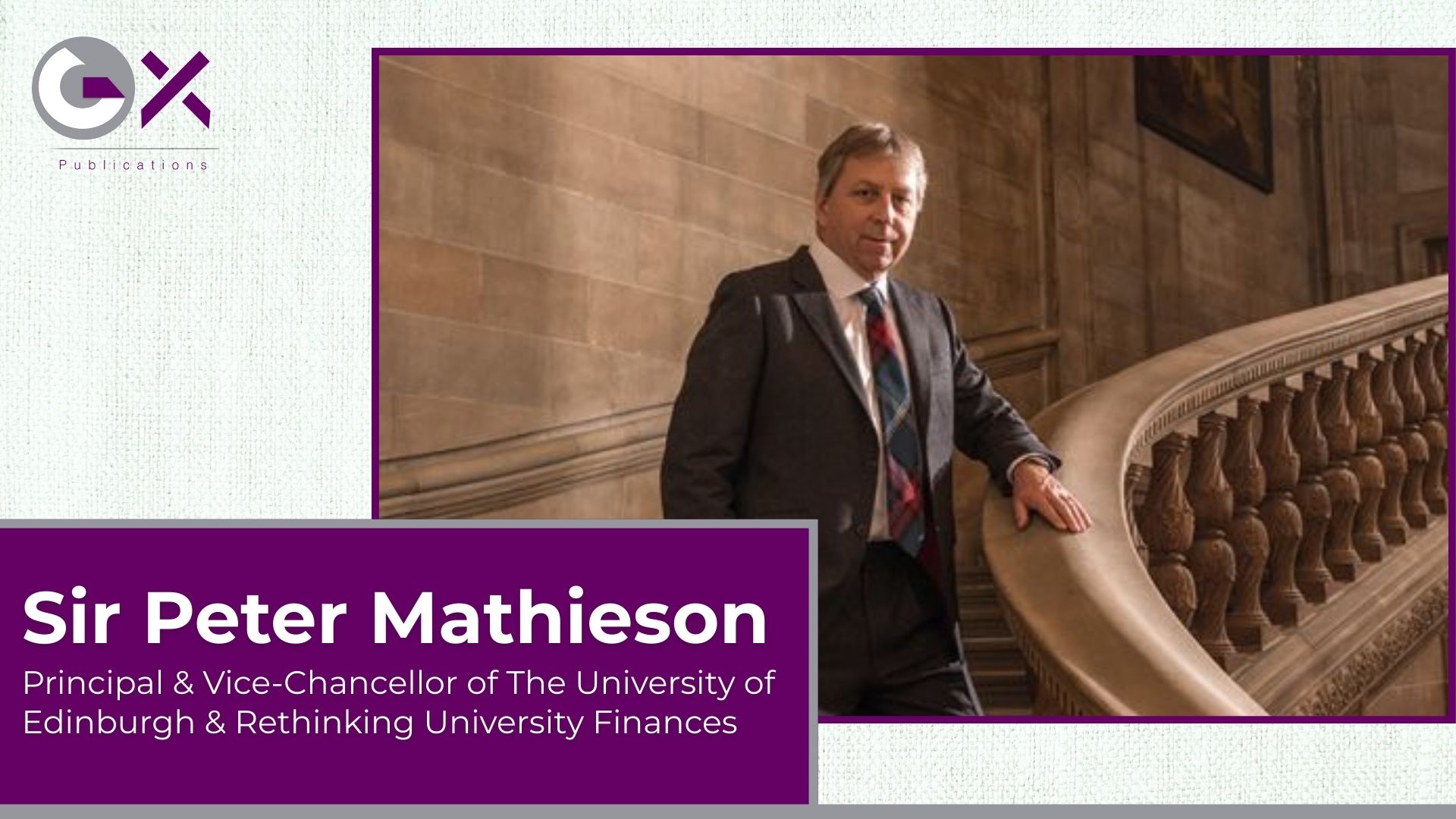 Sir Peter Mathieson | Principal & Vice-Chancellor of The University of ...